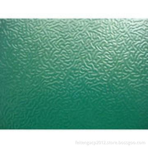 Green Embossed Aluminum Composite Panel